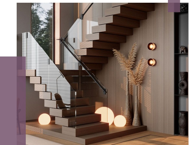 Изготовление и монтаж лестниц в Кунгуре от 87176 руб. | ПРОЛЁТ-Кнг