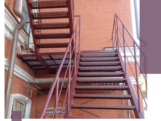 Демонтаж пожарных лестниц быстро и безопасно в Кунгуре