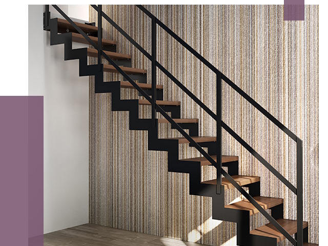 Изготовление металлических лестниц в Кунгуре от 48716 руб. | ПРОЛЁТ-Кнг