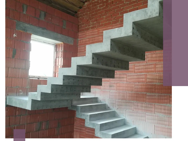 Бетонные лестницы под ключ в Кунгуре: монтаж, демонтаж, ремонт