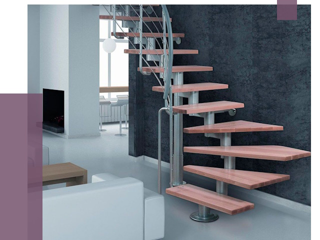 Модульные лестницы в Кунгуре от 16922 руб. — купить в ПРОЛЁТ-Кнг