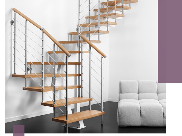 Модульные лестницы под ключ в Кунгуре — монтаж и изготовление