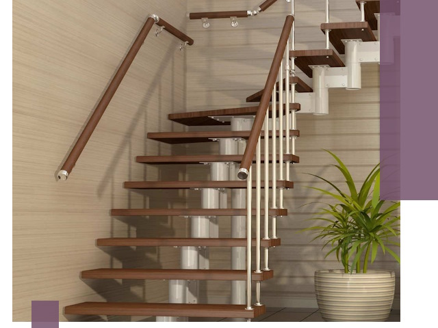 Изготовление модульных лестниц под ключ в Кунгуре