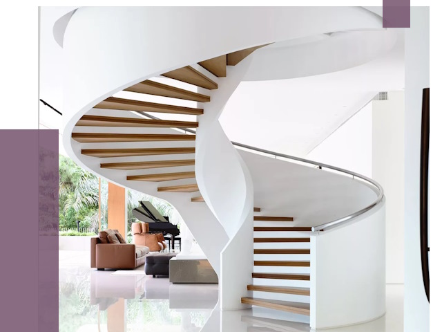 Винтовые лестницы в Кунгуре под ключ от 48716 руб. | ПРОЛЁТ-Кнг