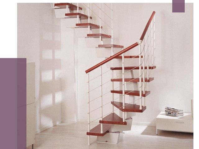 Изготовление лестниц на больцах в Кунгуре от 9743 руб. | ПРОЛЁТ-Кнг
