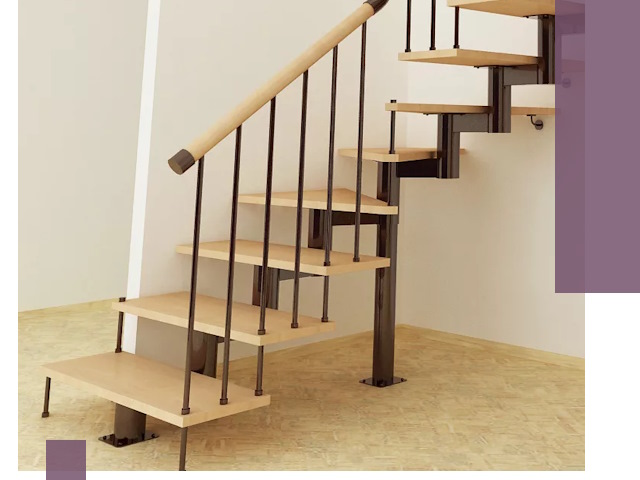 Монтаж лестниц на больцах в Кунгуре — быстро и надежно