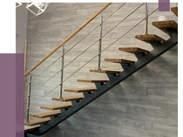 Изготовление лестниц на монокосоуре в Кунгуре от 76407 руб. 