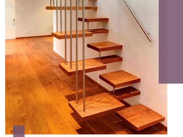 Лестницы «гусиный шаг» на заказ в Кунгуре для узких пространств