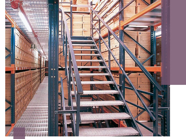 Лестницы складские прочные и безопасные под ключ в Кунгуре