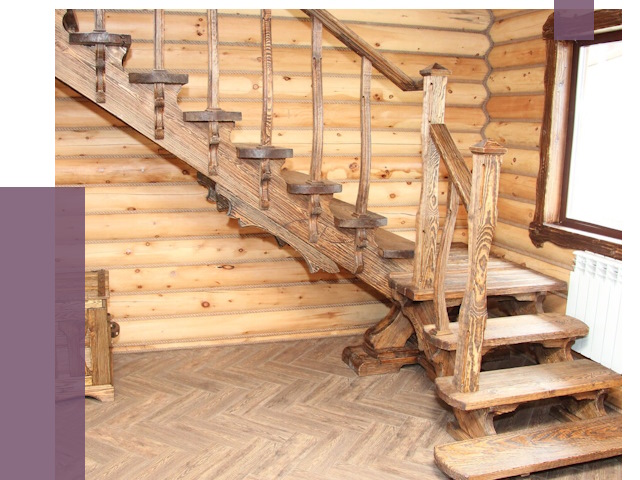 Лестницы в баню в Кунгуре от 19179 руб. — изготовление | ПРОЛЁТ-Кнг