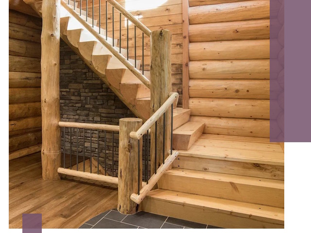 Лестницы в баню под заказ и профессиональный монтаж в Кунгуре