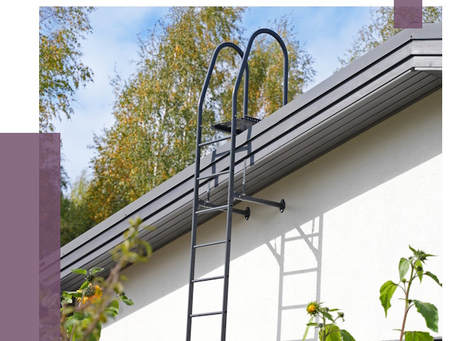 Лестницы на крышу в Кунгуре от 19179 руб. — монтаж и монтаж ПРОЛЁТ-Кнг