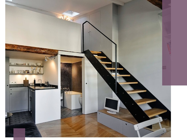 Лестницы на антресоль под ключ в Кунгуре — изготовление и монтаж