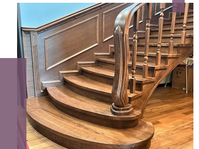 Дубовые лестницы под ключ в Кунгуре от 176916 руб. — ПРОЛЁТ-Кнг