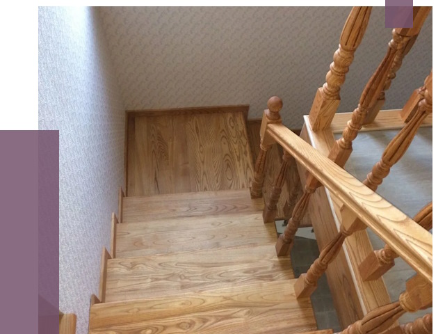 Сосновые лестницы в Кунгуре под ключ от 8102 руб.  | ПРОЛЁТ-Кнг