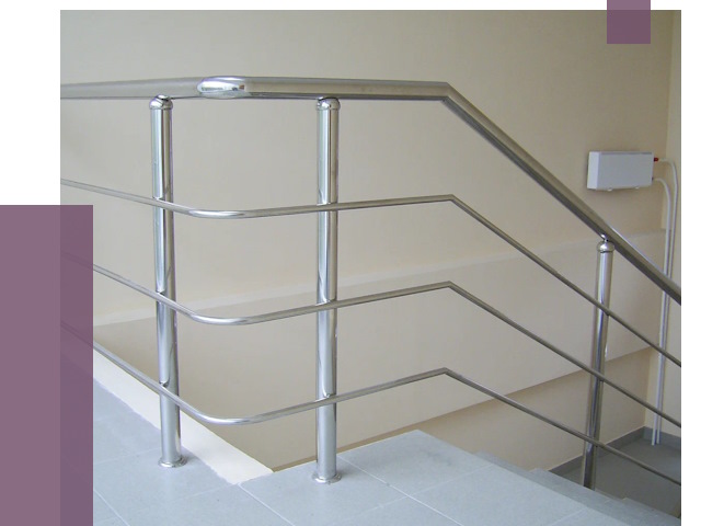 Алюминиевые перила в Кунгуре от 6359 руб. под ключ | ПРОЛЁТ-Кнг