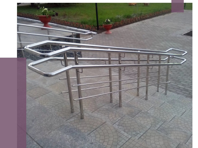 Перила для инвалидов в Кунгуре от 7610 руб. под ключ | ПРОЛЁТ-Кнг