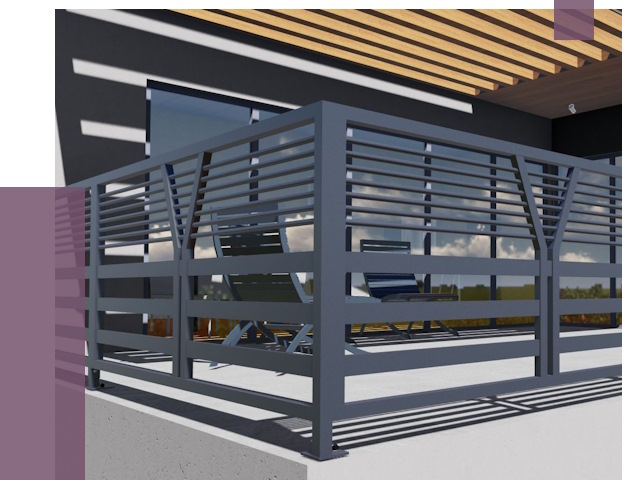 Изготовление балконных ограждений в Кунгуре от 10769 руб. | ПРОЛЁТ-Кнг