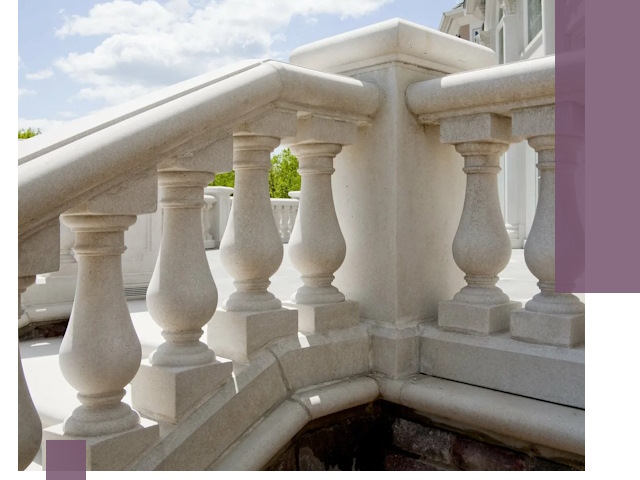 Балюстрады из металла и камня под ключ в Кунгуре