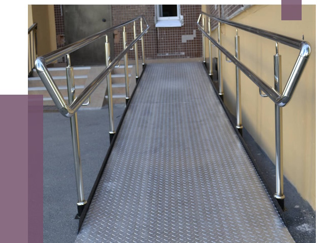 Пандусы в Кунгуре от 12307 руб. — установка для инвалидов | ПРОЛЁТ-Кнг