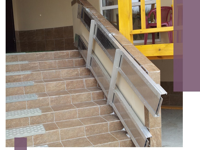 Откидные пандусы под ключ в Кунгуре — монтаж и демонтаж