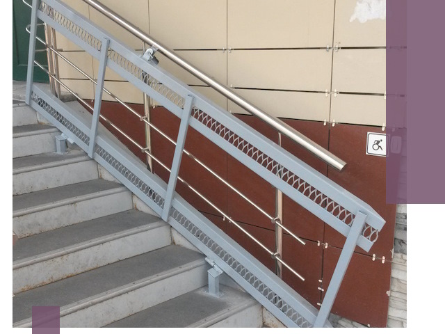 Изготовление откидных пандусов под ключ в Кунгуре