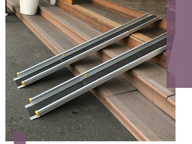 Телескопические пандусы под ключ в Кунгуре — изготовление и монтаж