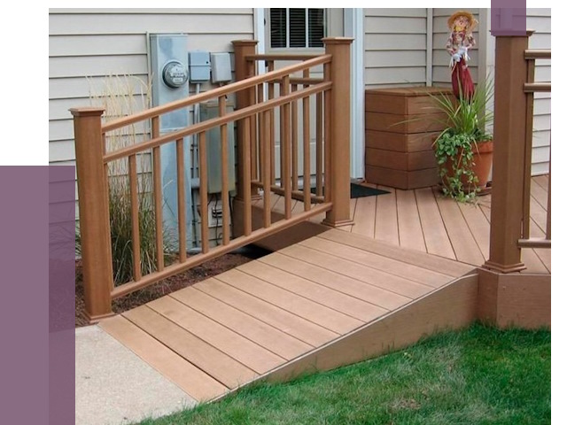 Пандус на крыльцо в Кунгуре под ключ от 7795 руб. 