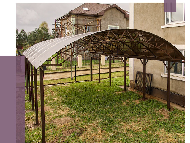 Демонтаж навесов в Кунгуре от 4615 руб. — разборка и вывоз | ПРОЛЁТ-Кнг