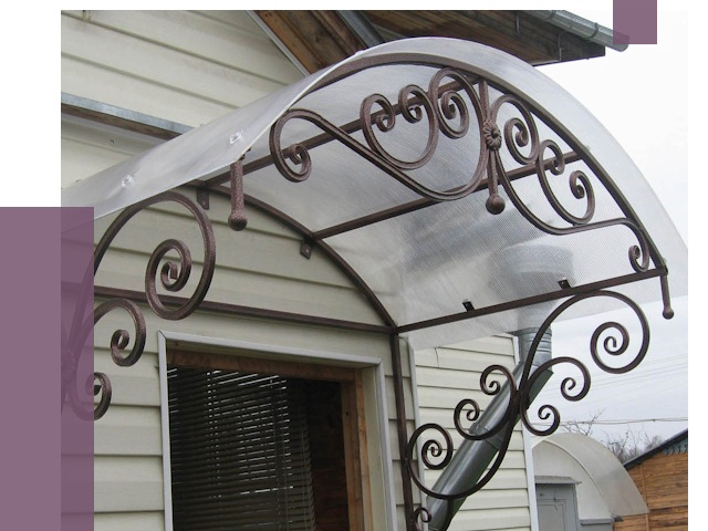 Изготовление козырьков в Кунгуре от 7384 руб. — заказать | ПРОЛЁТ-Кнг