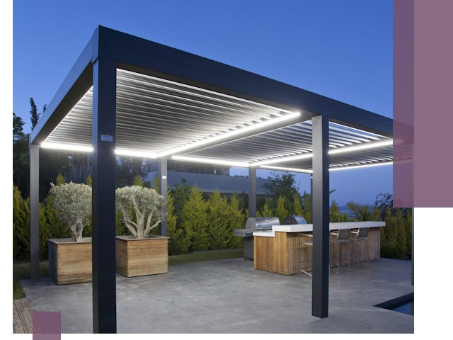 Навесы отдельно стоящие под ключ в Кунгуре из металла и поликарбоната