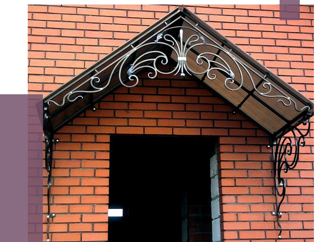 Металлические козырьки в Кунгуре от 10718 руб. 