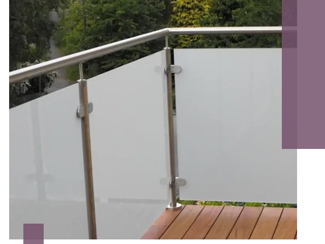 Алюминиевые парапеты для балконов и террас в Кунгуре