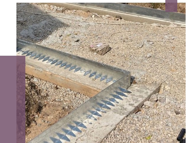 Нержавеющие бордюры в Кунгуре от 4820 руб. под ключ | ПРОЛЁТ-Кнг