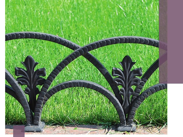 Декоративные металлические бордюры под ключ в Кунгуре