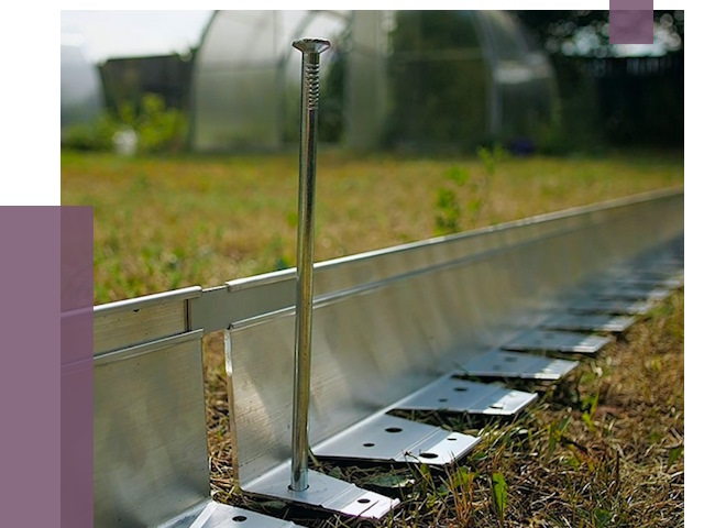 Металлические бордюры для газона в Кунгуре от 4308 руб. | ПРОЛЁТ-Кнг