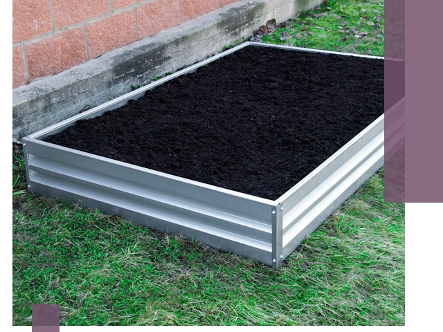 Металлические бордюры для грядок в Кунгуре: прочность и аккуратность