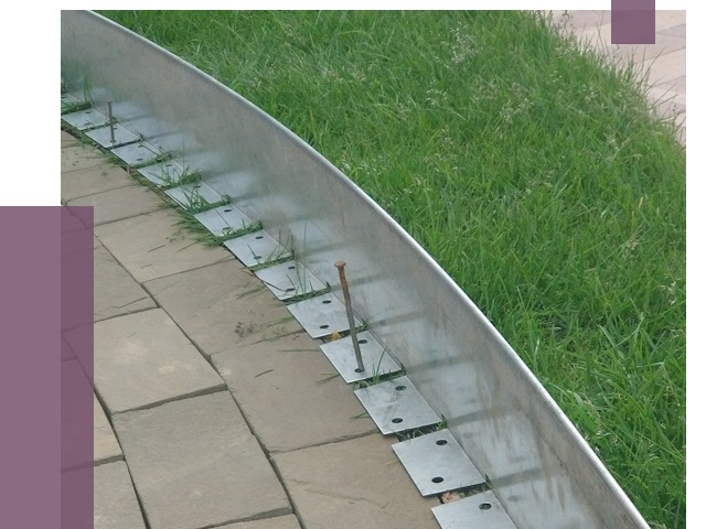 Металлические бордюры для тротуаров в Кунгуре от 8718 руб.