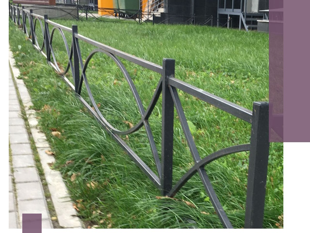 Газонные ограждения из металла в Кунгуре — монтаж и продажа