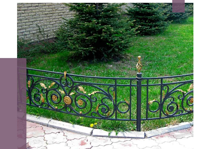 Кованые газонные ограждения в Кунгуре от 7641 руб. — ПРОЛЁТ-Кнг