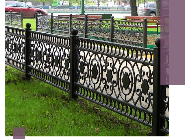 Секционные газонные ограждения под ключ в Кунгуре