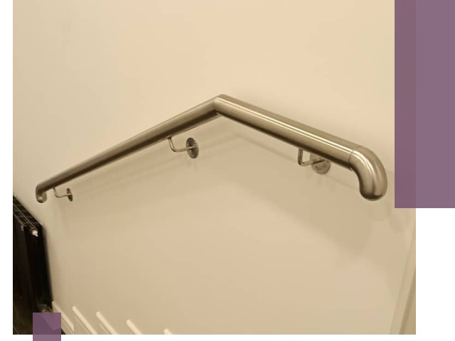 Изготовление пристенных поручней в Кунгуре под ключ за сроки