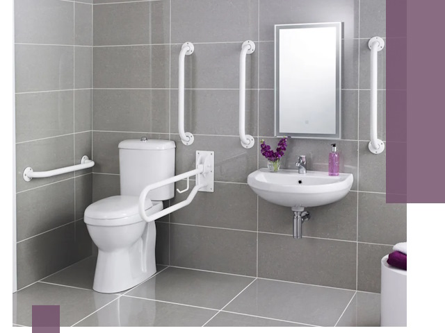 Поручни для санузлов в Кунгуре: установка, ремонт и монтаж